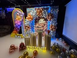 Balloon & Lights Party Setup